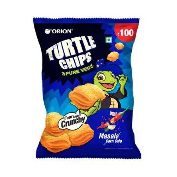 Orion Turtle Chips - Masala Korean corn chips