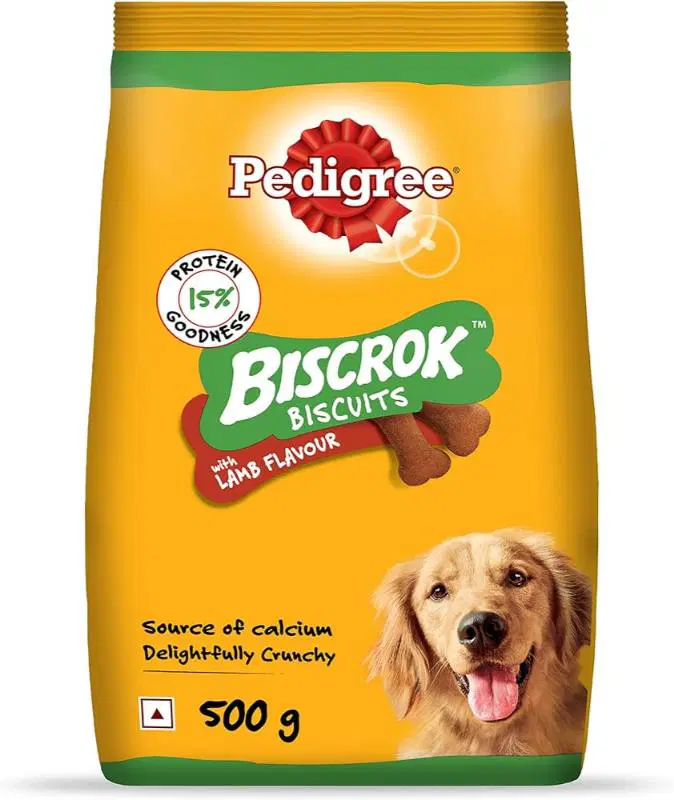 Pedigree Biscrok Biscuits Dog Treat