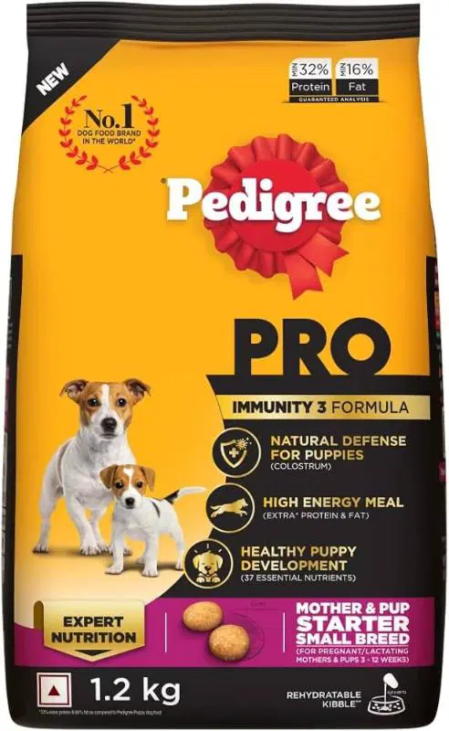 Pedigree Expert Nutrition Starter For Mother And Pupp