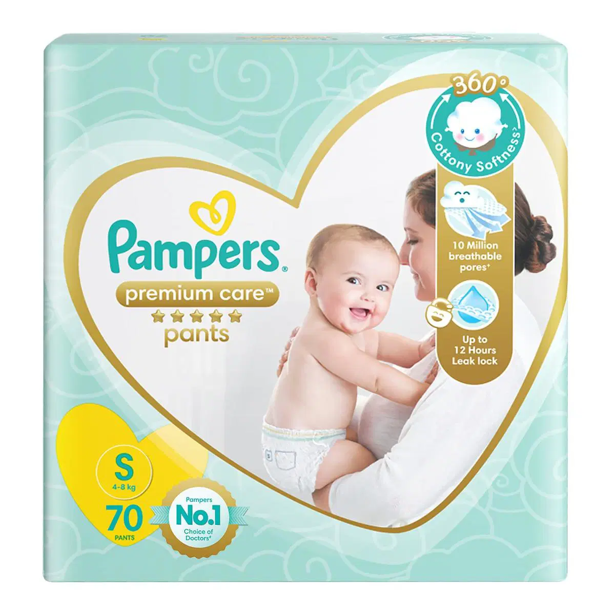 Pampers Premium Care Pants - Small