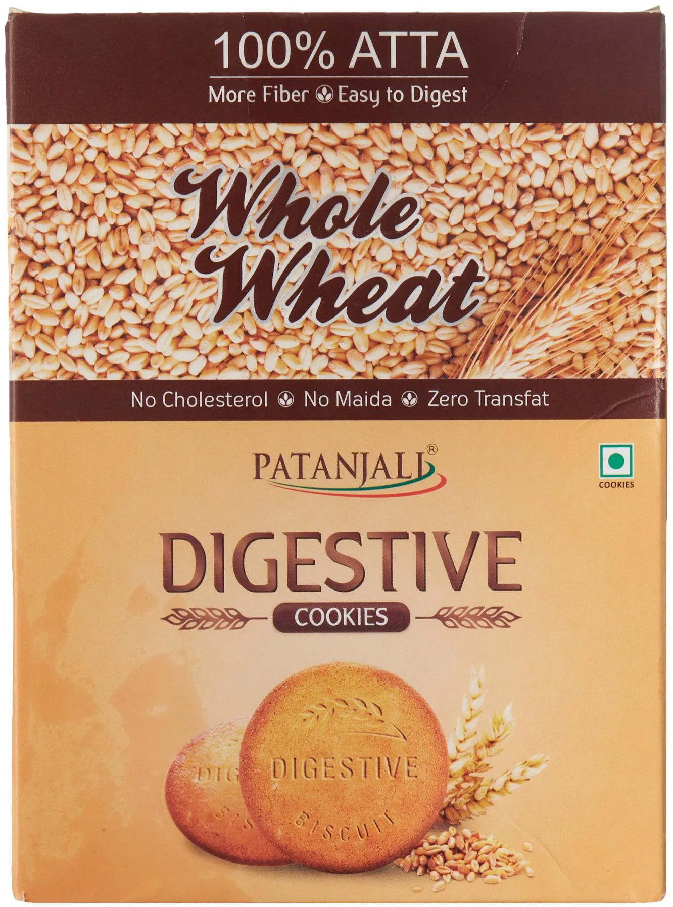 Patanjali Digestive Whole Wheat Biscuit