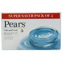 Pears Soft & Fresh Bathing Bar With 98% Pure Glycerine & Mint Extracts - For Fresh Glow – image 2