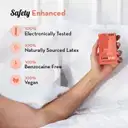 Plush Male Condom-Love Glove-Multi Textured|Designed for Women Pleasure – image 3