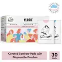 Plush Sanitary Pads 16L+14XL And 2 Free Liners – image 1