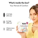Plush Sanitary Pads 8L+6XL And 2 Free Liners – image 2
