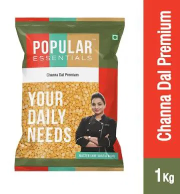 Popular Essentials Chana Dal (Un-Polished)
