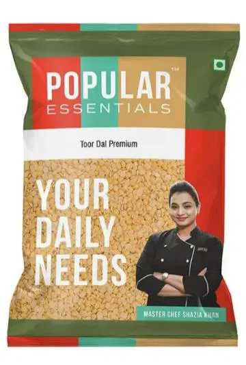 Popular Essentials Toor Dal (Un-Polished)