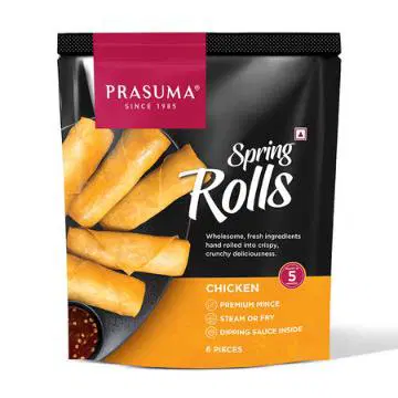 Prasuma Spring Rolls Chicken Frozen