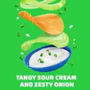 Pringles Sour Cream And Onion Potato Crisps – image 4