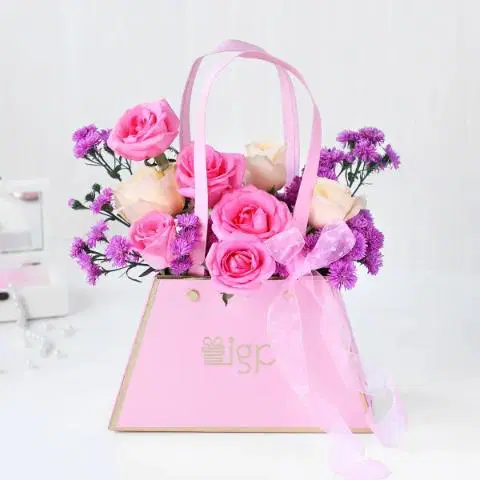 Radiant Bloom in Cute Bag