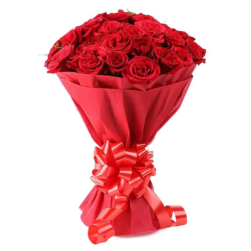 Romantic Roses with Fern