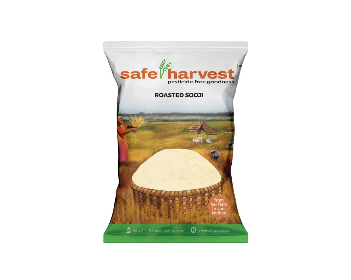 Safe Harvest Roasted Sooji