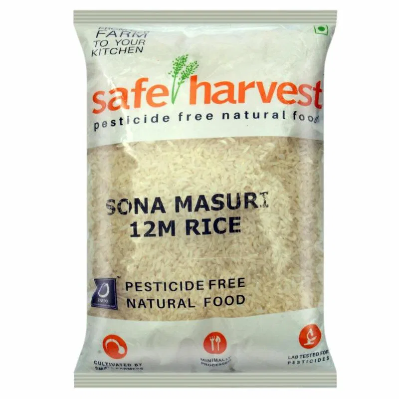 Safe Harvest Sona Masuri Raw Rice