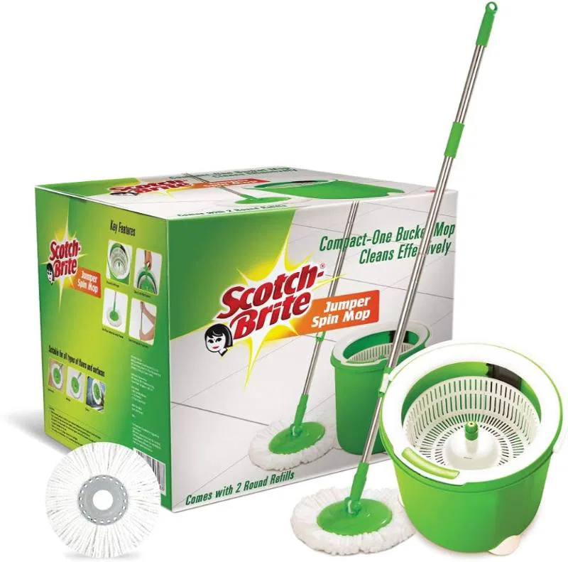 Scotch Brite Jumper Spin Mop Set