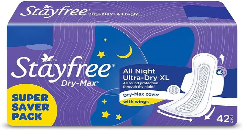 Stayfree Dry Max All Night XL