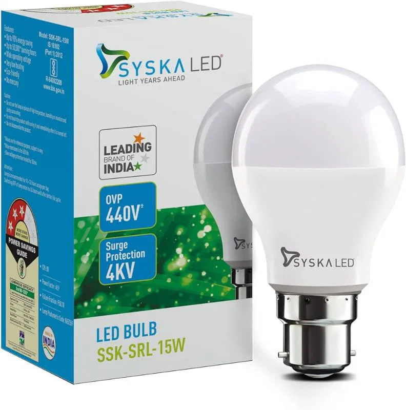 Syska Led Bulb 15 Watt