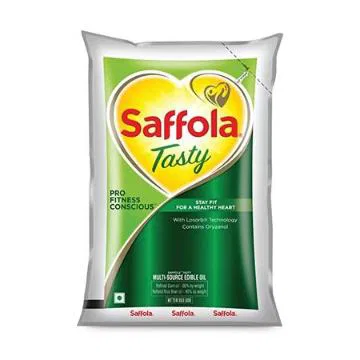 Saffola Tasty Pro Fitness Conscious Edible Oil (Pouch)