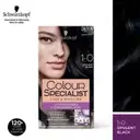 Schwarzkopf Colour Specialist Permanent Hair Colour 1-0 Opulent Black – image 1