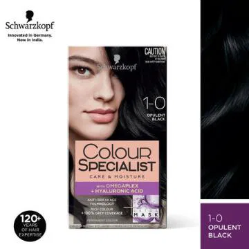 Schwarzkopf Colour Specialist Permanent Hair Colour 1-0 Opulent Black