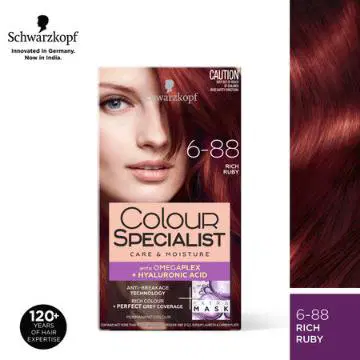 Schwarzkopf Colour Specialist Permanent Hair Colour 6-88 Rich Ruby