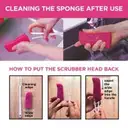 Scotch-Brite Plastic Bottle Cleaner Brush (Pink and White) – image 5