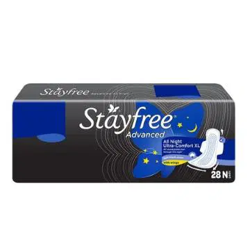 Stayfree Advanced All Night Sanitary Napkins - (Extra Large)