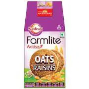 Sunfeast Farmlite Active Oats Raisins Biscuit