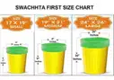 Swachhta First Garbage Bags - Oxo Bio Degradable Medium ,Green (19 x 21 Inches) 30 pc X 2 Combo – image 5