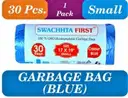 Swachhta First Garbage Bags - Oxo Bio Degradable Small Blue (17 X 19 Inches) – image 1