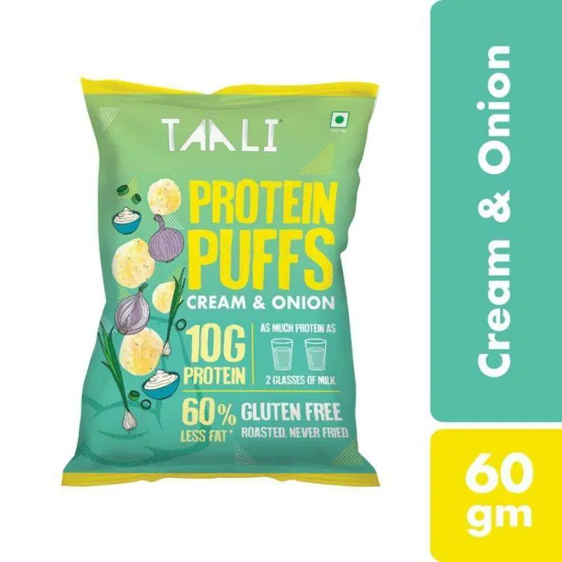Taali Protein Puff Cream & Onion