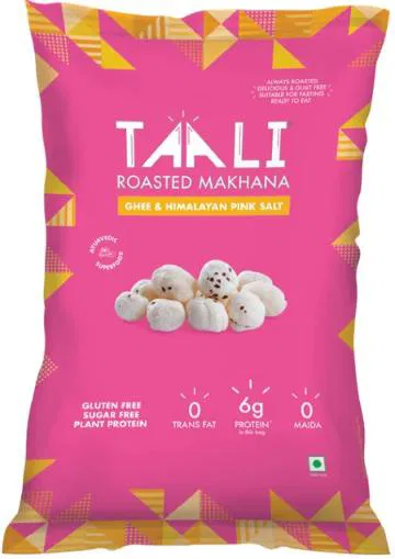 Taali Roasted Makhana Ghee Himalayan Pink Salt