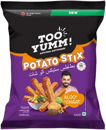 Too Yumm! Potato Stix Aloo Chat