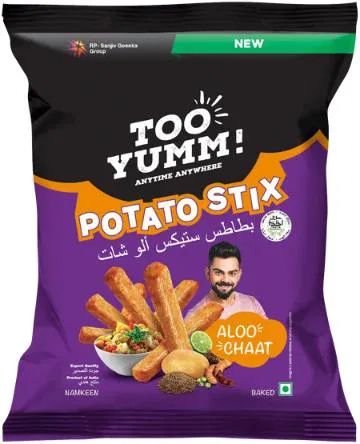 Too Yumm! Potato Stix Aloo Chat