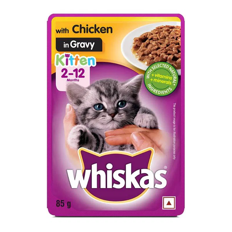 Whiskas Chicken Gravy For Kittens