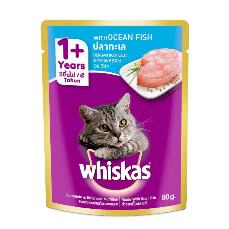 Whiskas Ocean Fish Cat Food For Adult