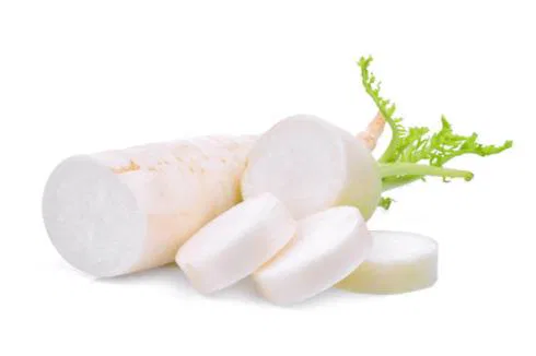White Radish Sliced