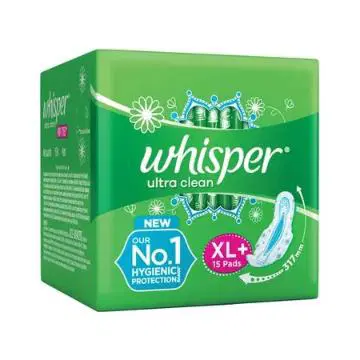 Whisper Ultra Clean XL Sanitary Pads