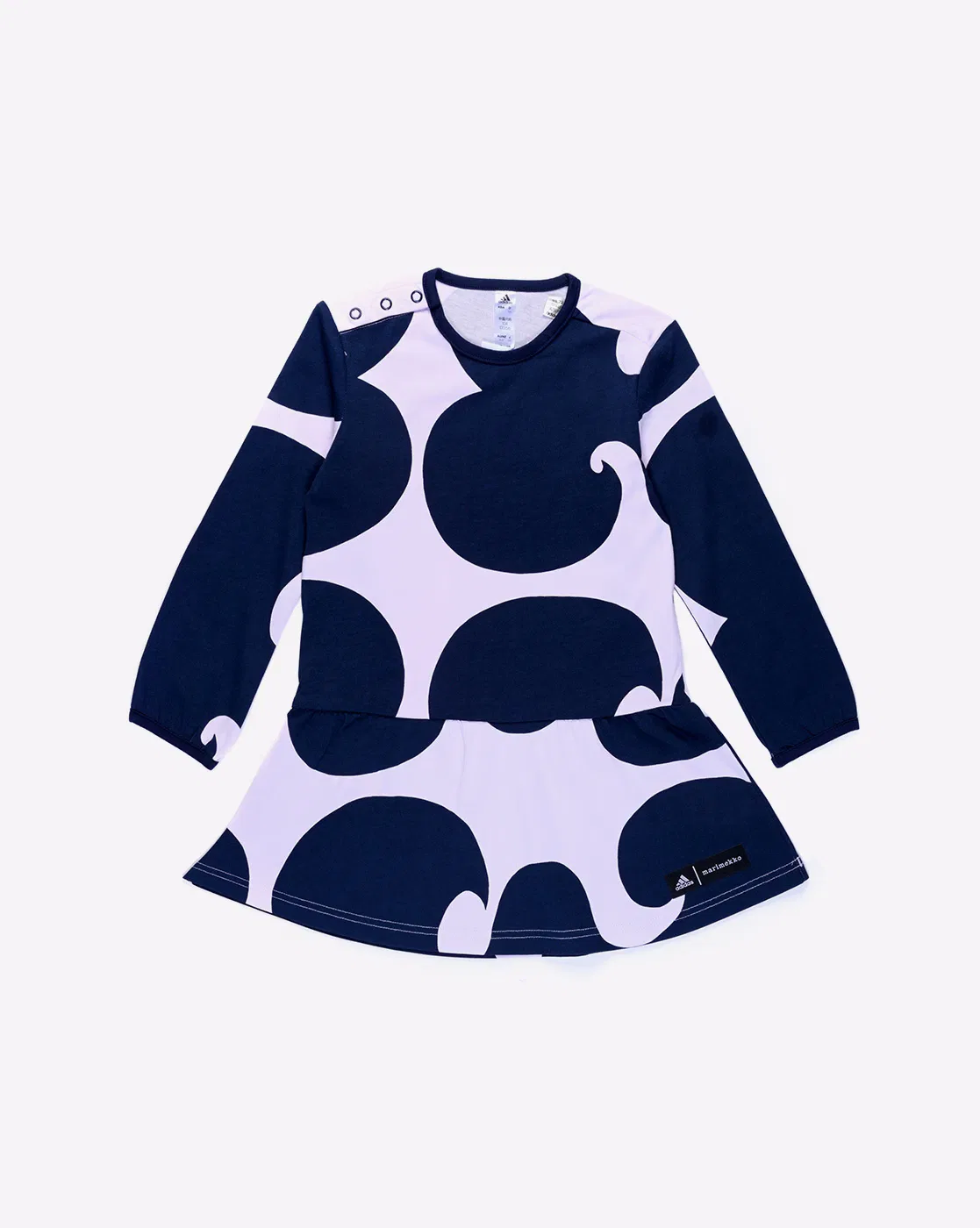 Adidas Camouflage Print Fit & Flare Dress