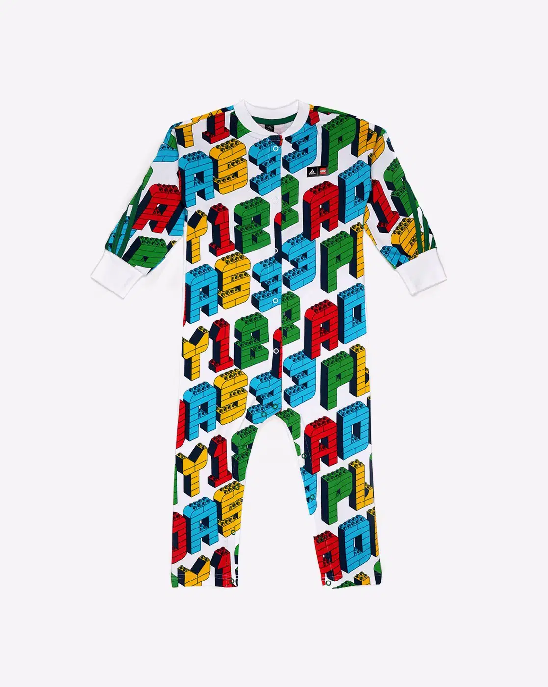 Adidas Classic Lego Henley-Neck Onesies