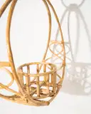 Ajaara Rattan Classic Hanging Planter – image 3