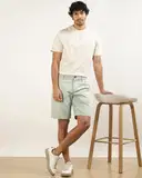 Andamen Flat-Front Knit Shorts – image 4