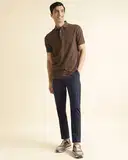 Andamen Men Flat Front Slim Fit Chinos with Slant Pockets – image 4