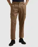 Andamen Men Flat-Front Relaxed Fit Cargo Pants – image 1