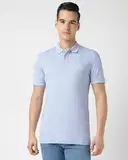 Boss Interlock Cotton Mesh Logo Slim Fit Polo T-Shirt – image 1