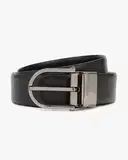 Boss Logo Buckle Leather Belt – image 1