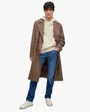 Boss Maine Regular Fit Italian Cashmere-Touch Jeans – image 3