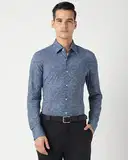 Boss Printed Performance-Stretchable Material Shirt – image 1