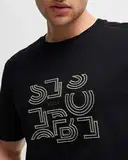 Boss Typographic Artwork Cotton-Jersey Regular-Fit T-Shirt – image 4