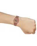 Casio Men D216 Vintage B640WMR-5ADF Rose Gold Digital Dial Rose Gold Stainless Steel Mesh Band – image 6