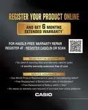 Casio Men ED369 EDifice EF-539D-1AVUDF Black Analog Dial Silver Stainless Steel Band Watch – image 7
